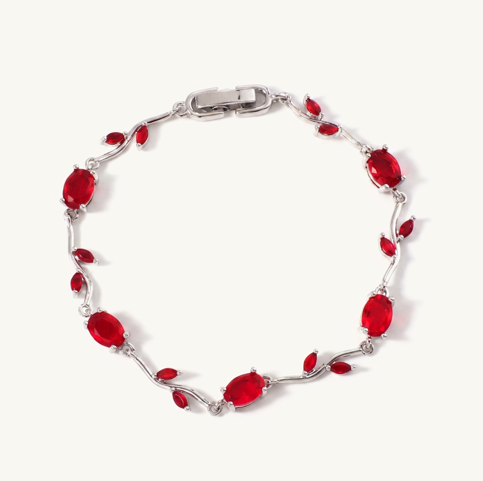 Red Leaf Tulip Bracelet