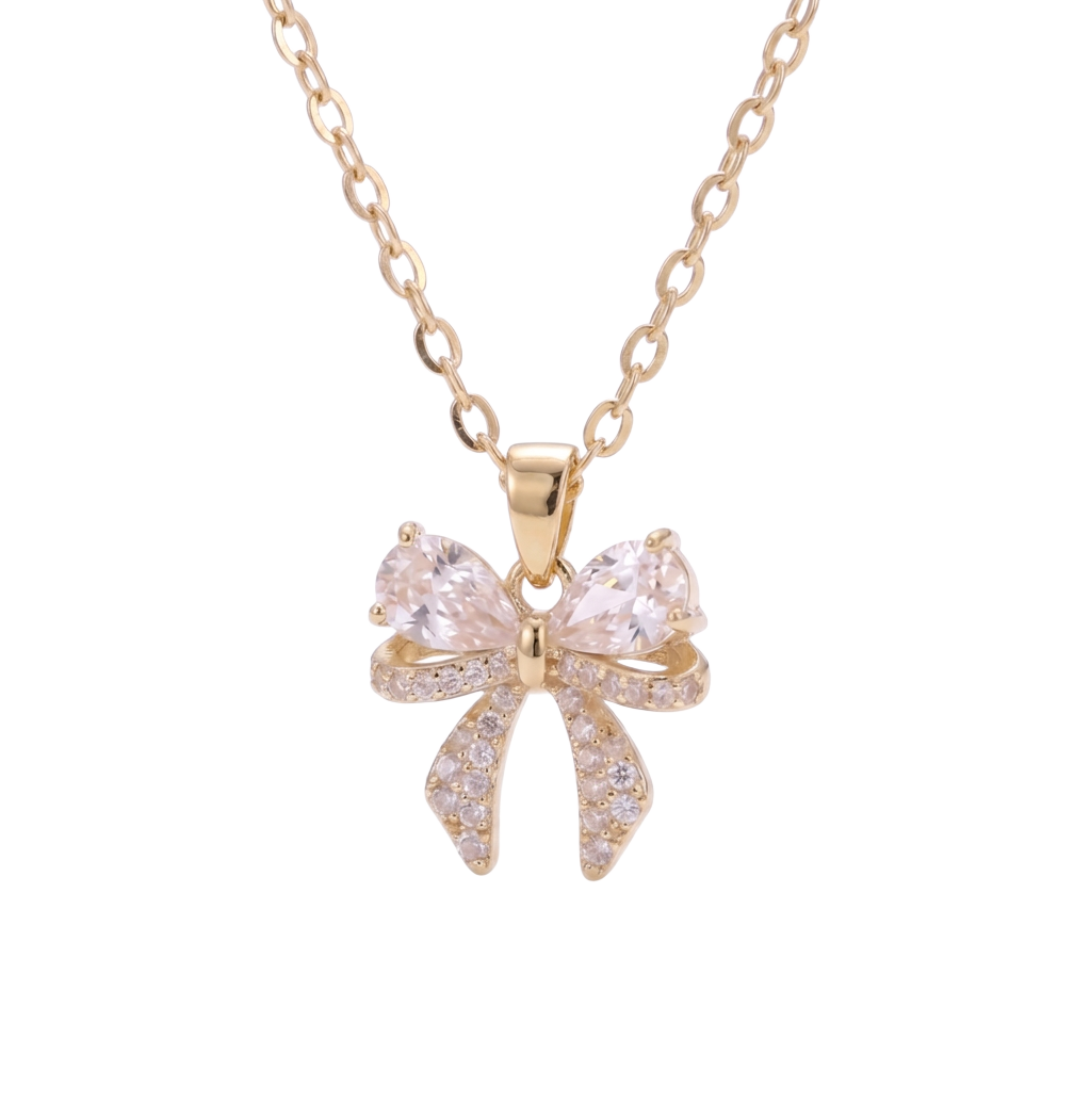 Ruban Bow Pendant Bracelet