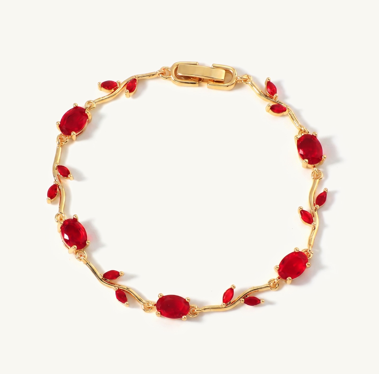 Red Tulip Bracelet