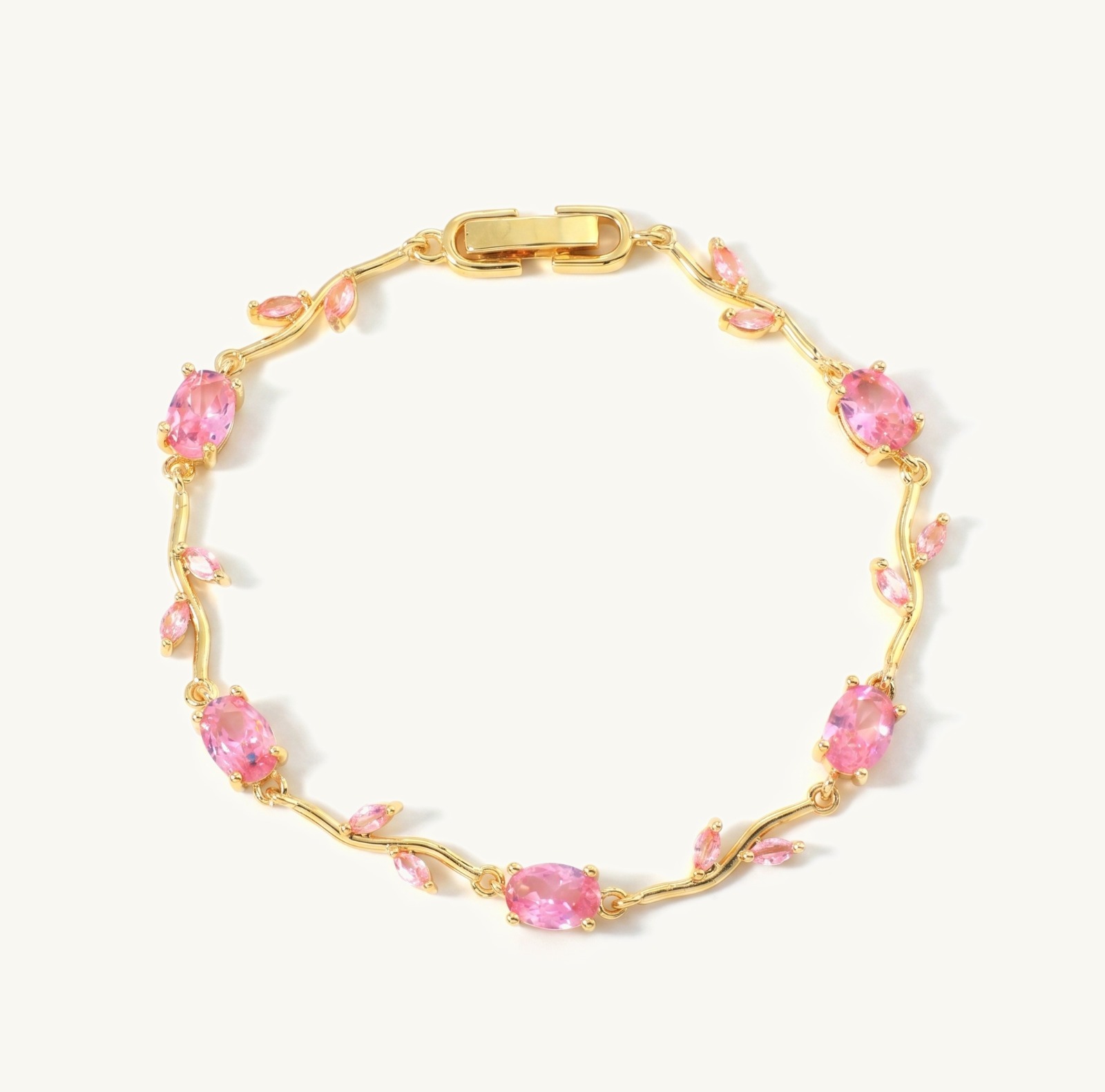 Pink Tulip Bracelet