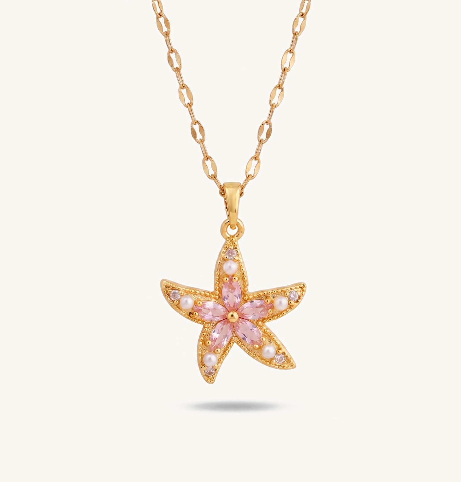 Étoile Starfish Necklace — Gold